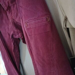 Girbaud jeans,burgundy, size 34